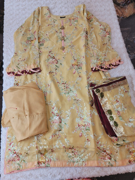 Pakistani Orginal 3pcs Butique Collection 2021 -100% Original Guaranteed