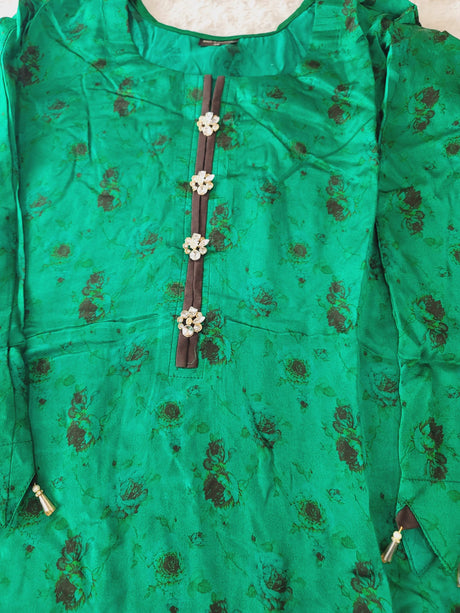 Pakistani Raw Silk Kamiz With Pure Chiffon Duppata Collection 2021 -100% Original Guaranteed