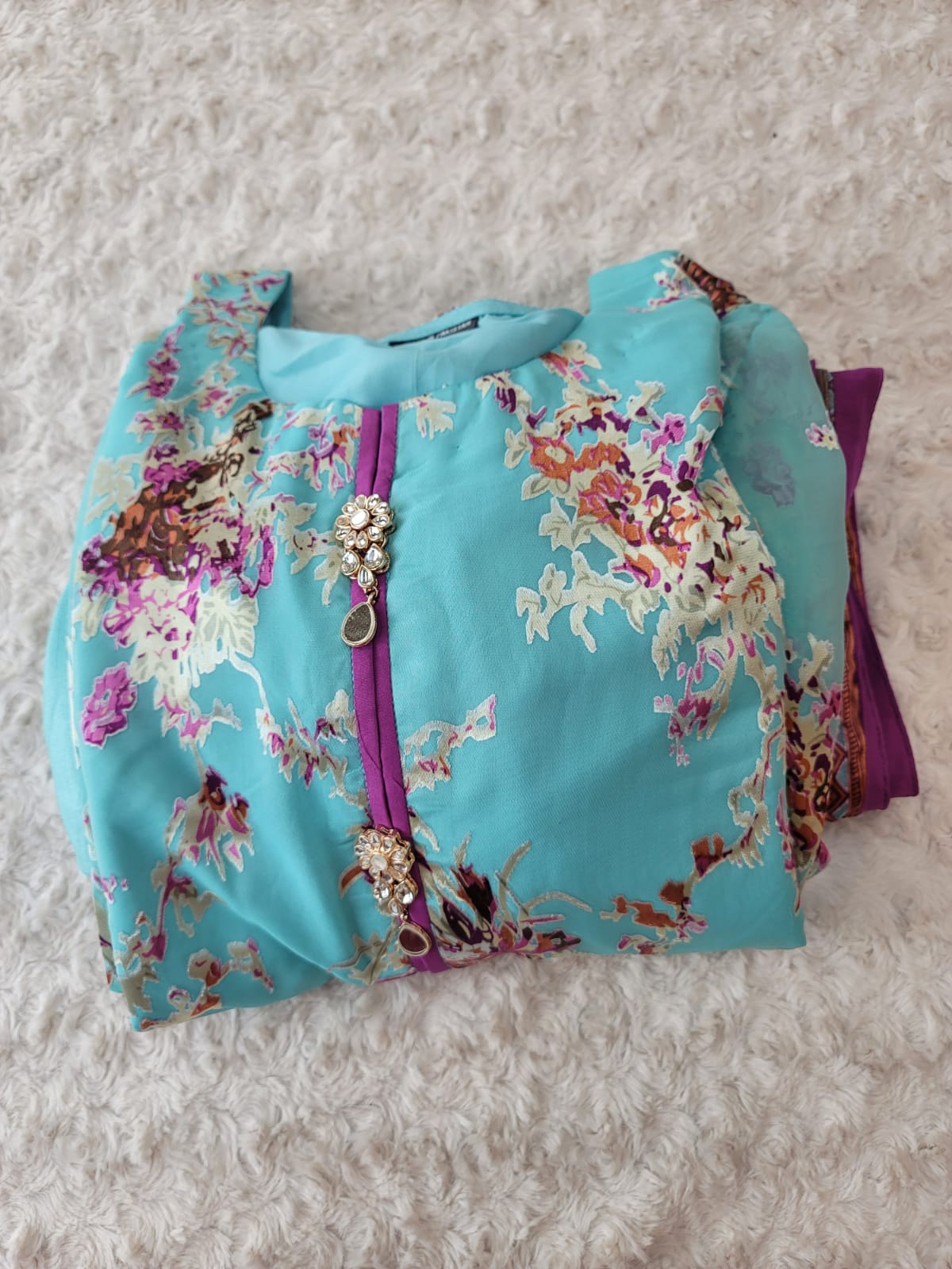 Pakistani Orginal Butique Dress With Tulip Pant -100% Original Guaranteed