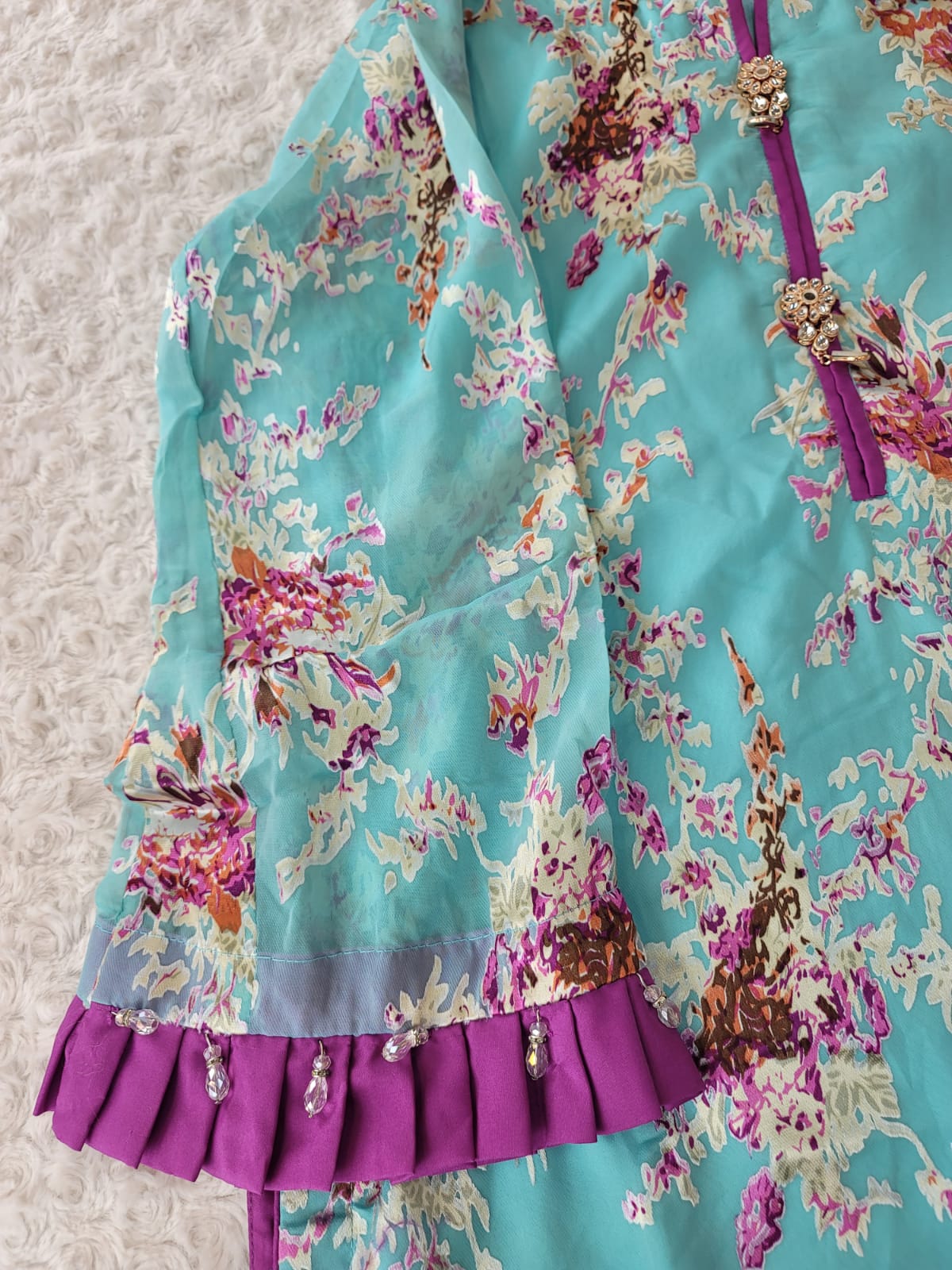 Pakistani Orginal Butique Dress With Tulip Pant -100% Original Guaranteed