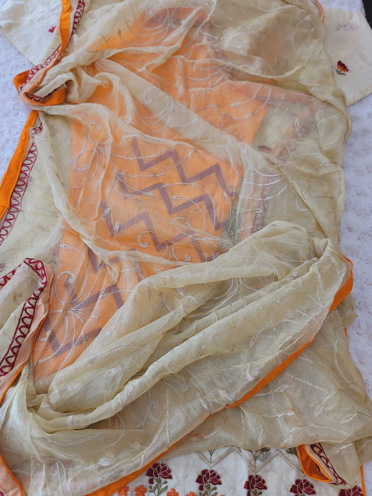 Pakistani stitched  lawn Embroidered Salwar kameez ready to ship