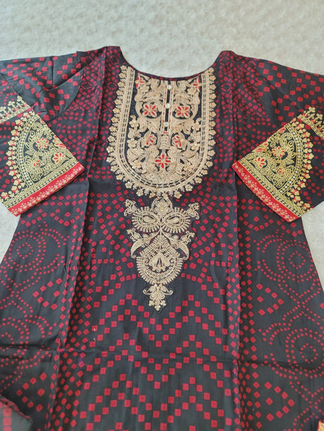 Pakistani stitched  lawn Embroidered Salwar kameez ready to ship