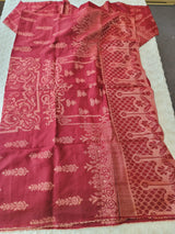 Pakistani Stitched Jacquard lawn Embroidered Salwar kameez ready to ship