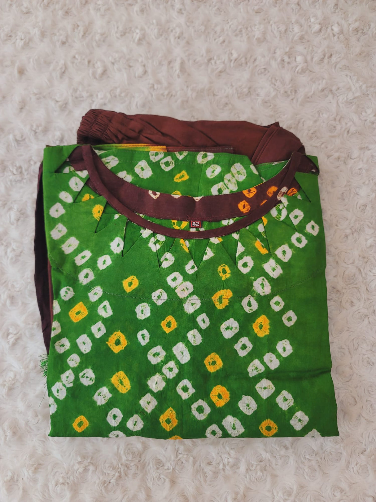 Bangladeshi batik salwer kamiz