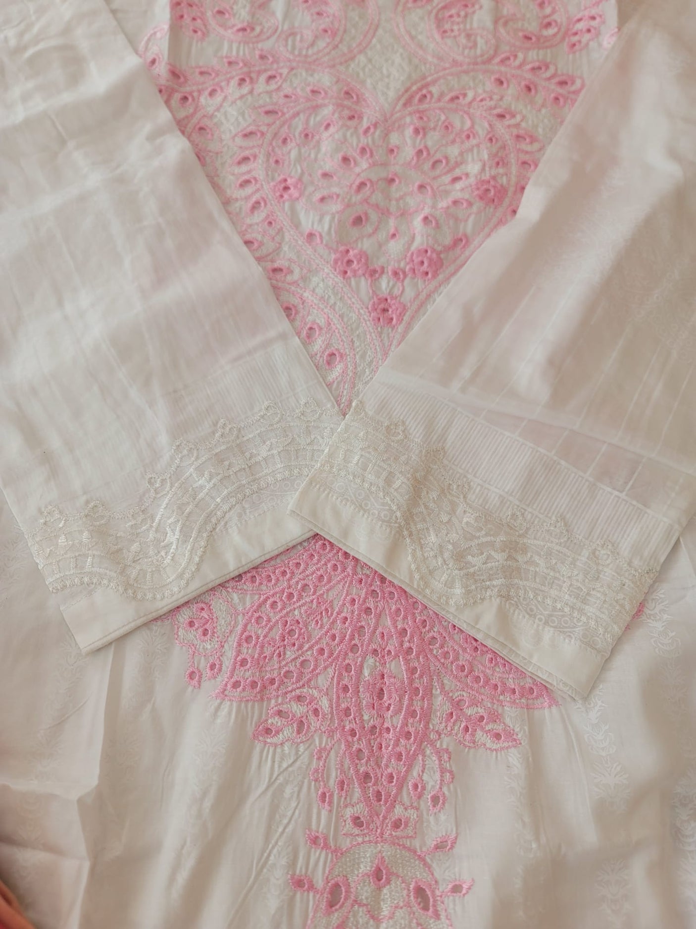 Pakistani Stitched lawn Embroidered Salwar kameez ready to ship