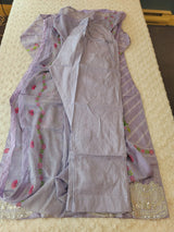 Pakistani Stitched lawn Embroidered Salwar kameez ready to ship