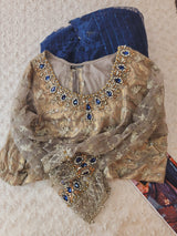 Pakistani Stiched Ready Saree-100% Original Guaranteed