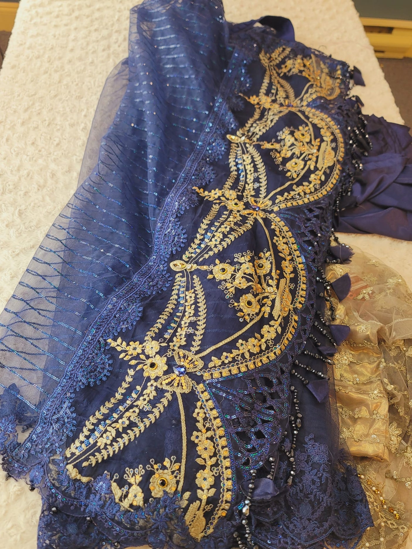 Pakistani Stiched Ready Saree-100% Original Guaranteed