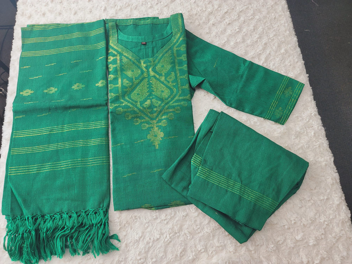 Bangladeshi Jamdani salwar kamiz