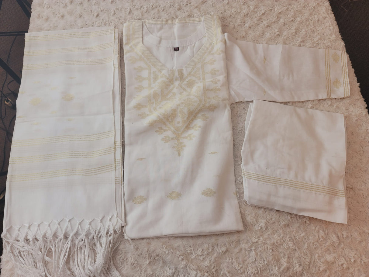 Bangladeshi Jamdani salwar kamiz