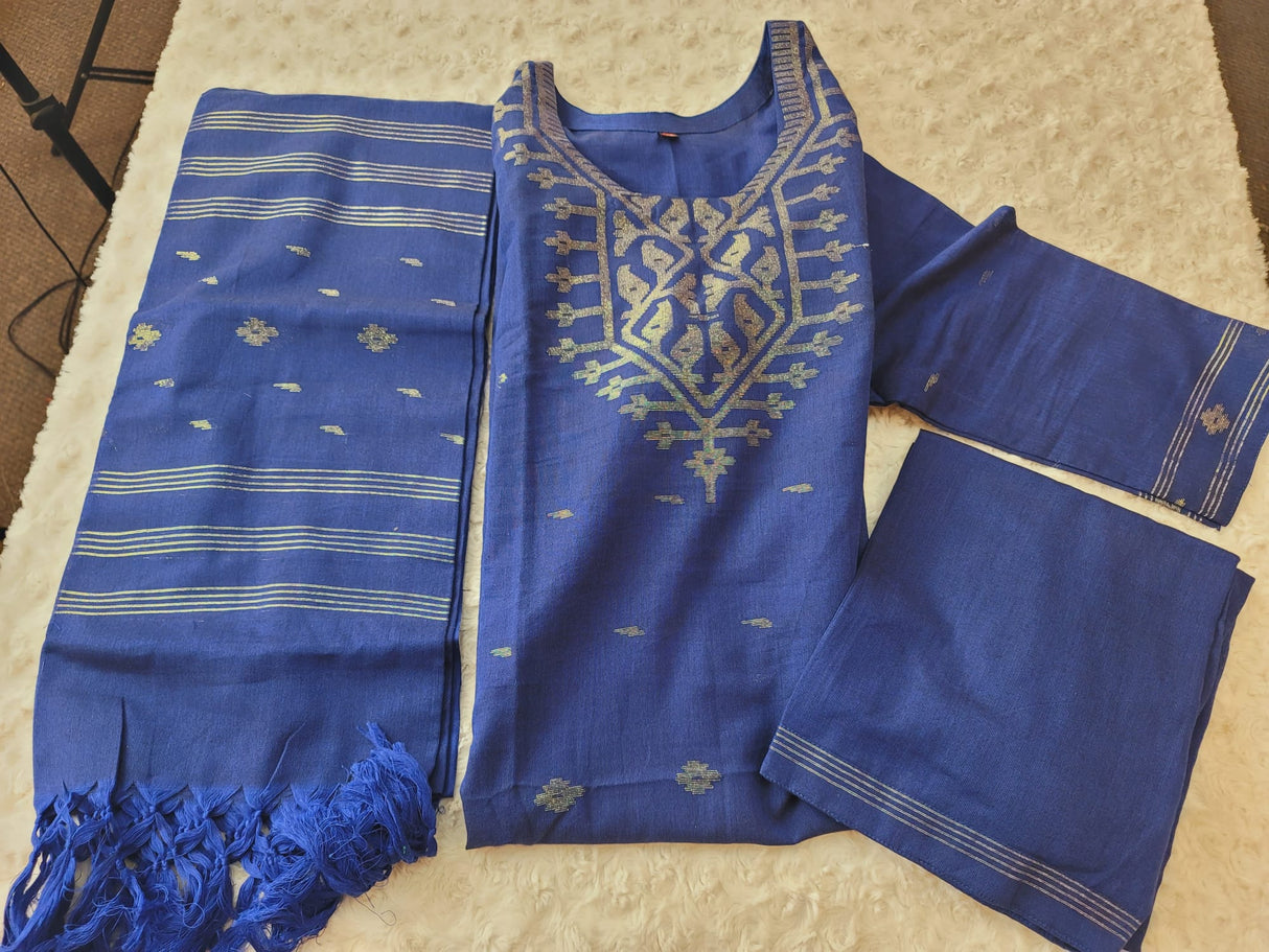 Bangladeshi Jamdani salwar kamiz
