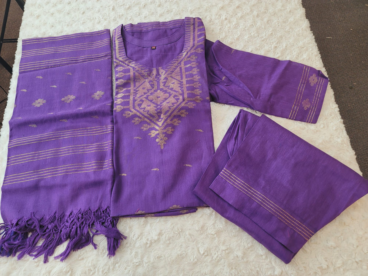 Bangladeshi Jamdani salwar kamiz