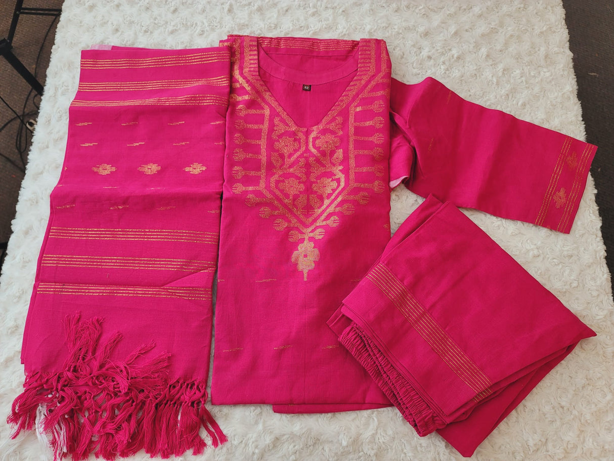 Bangladeshi Jamdani salwar kamiz