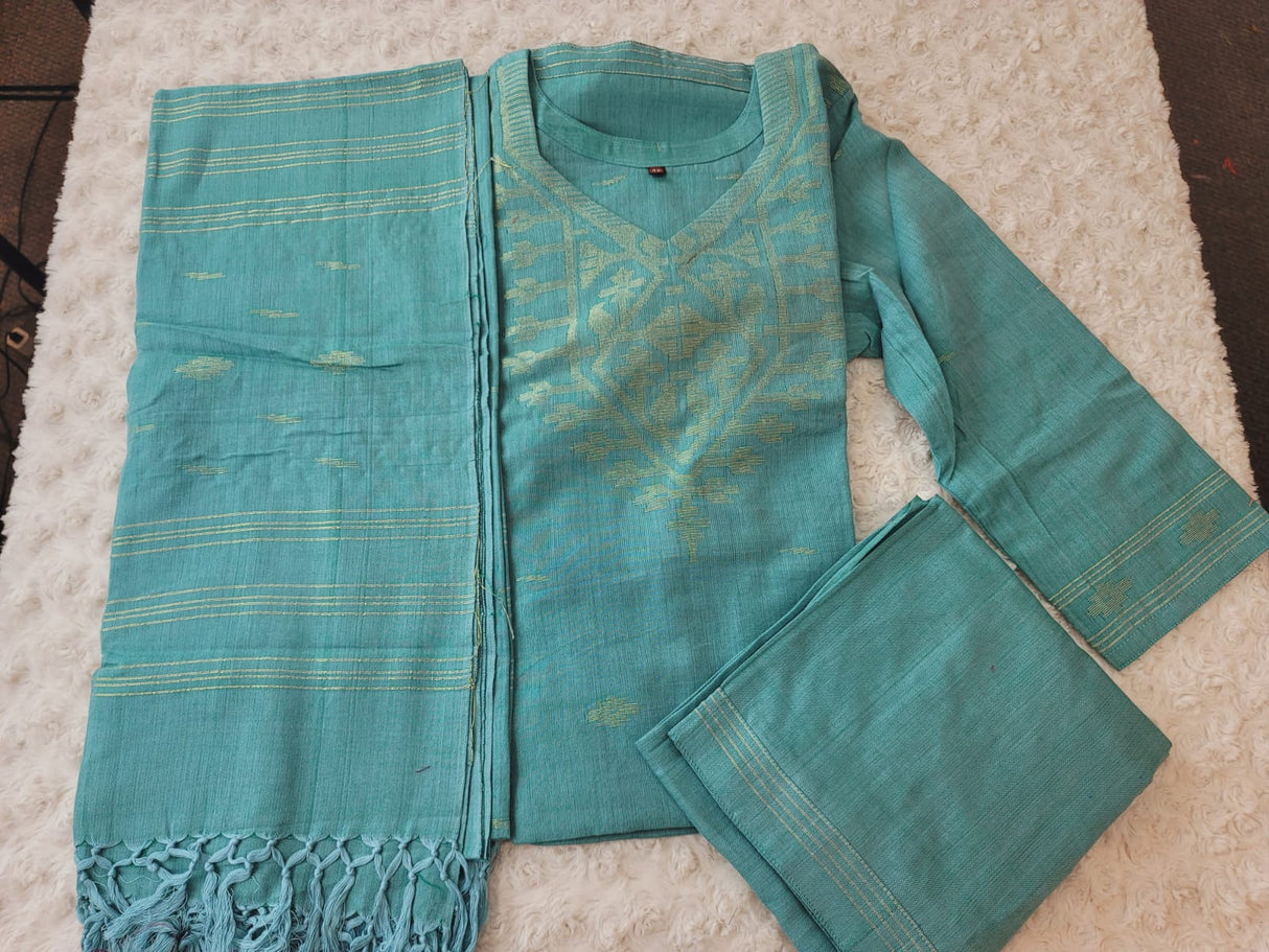 Bangladeshi Jamdani salwar kamiz