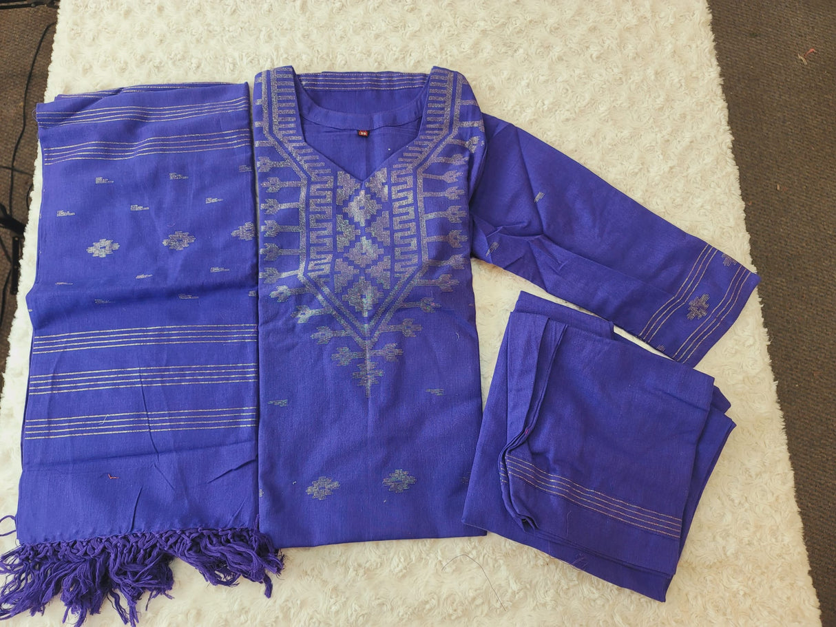 Bangladeshi Jamdani salwar kamiz