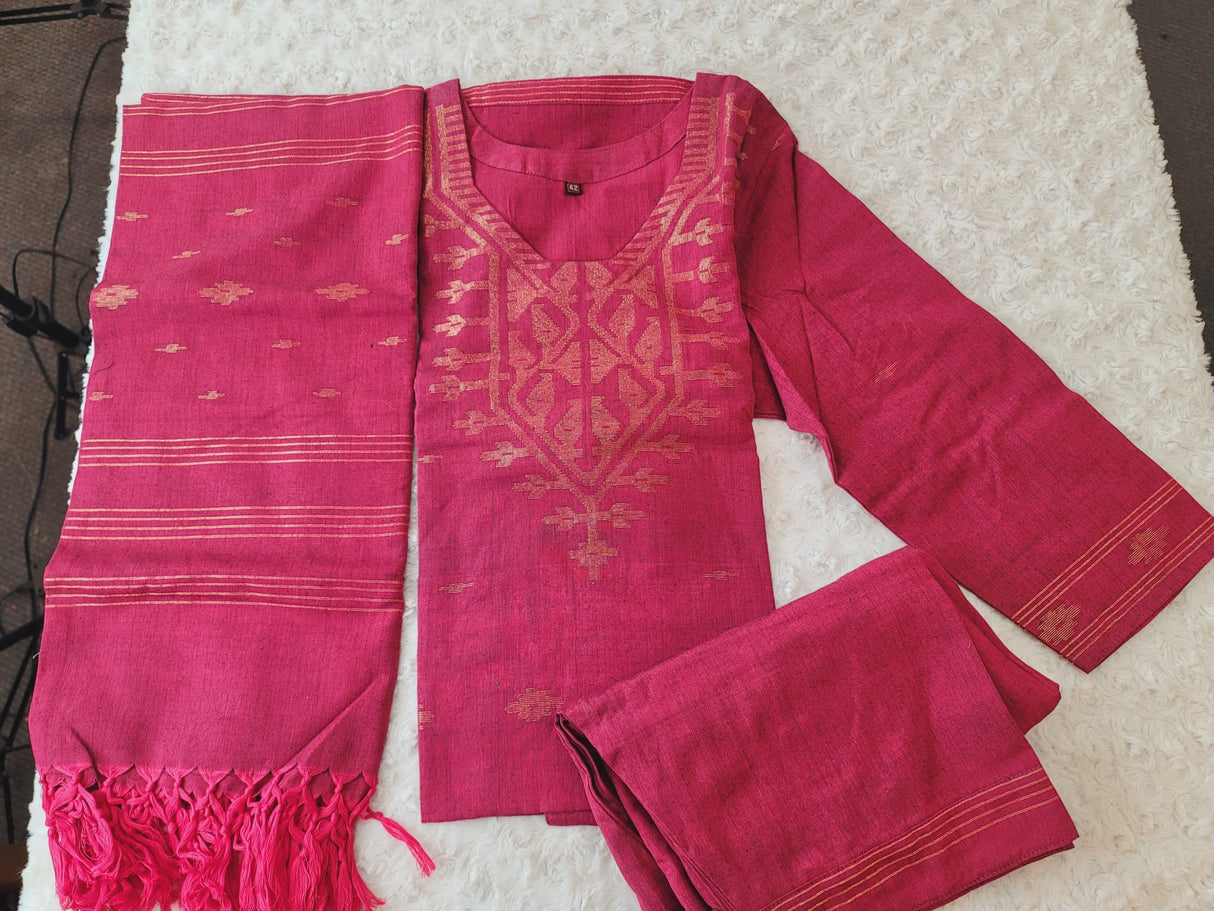 Bangladeshi Jamdani salwar kamiz