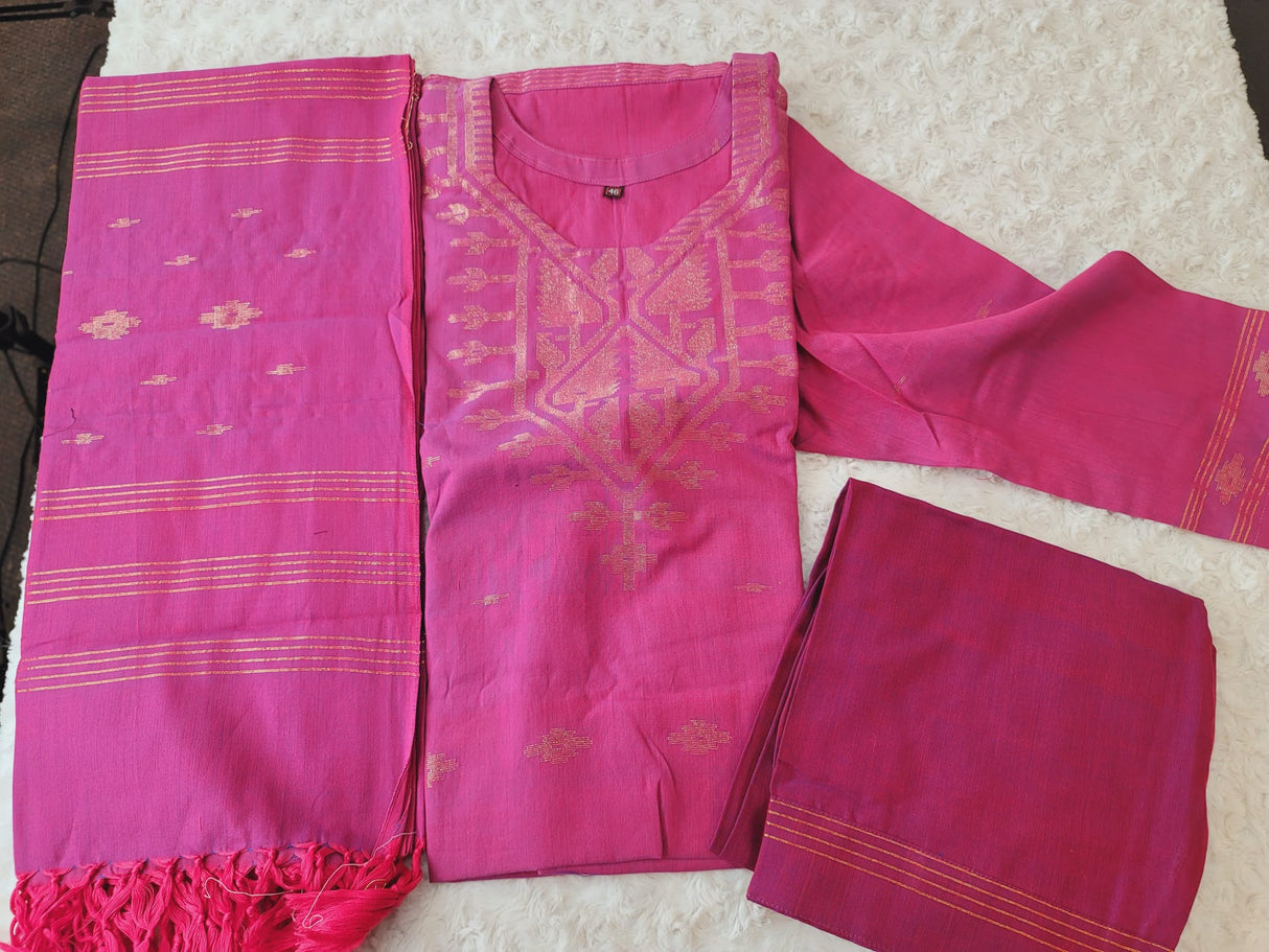 Bangladeshi Jamdani salwar kamiz