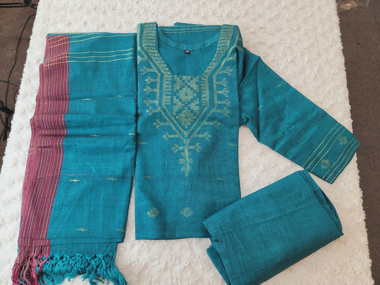 Bangladeshi Jamdani salwar kamiz