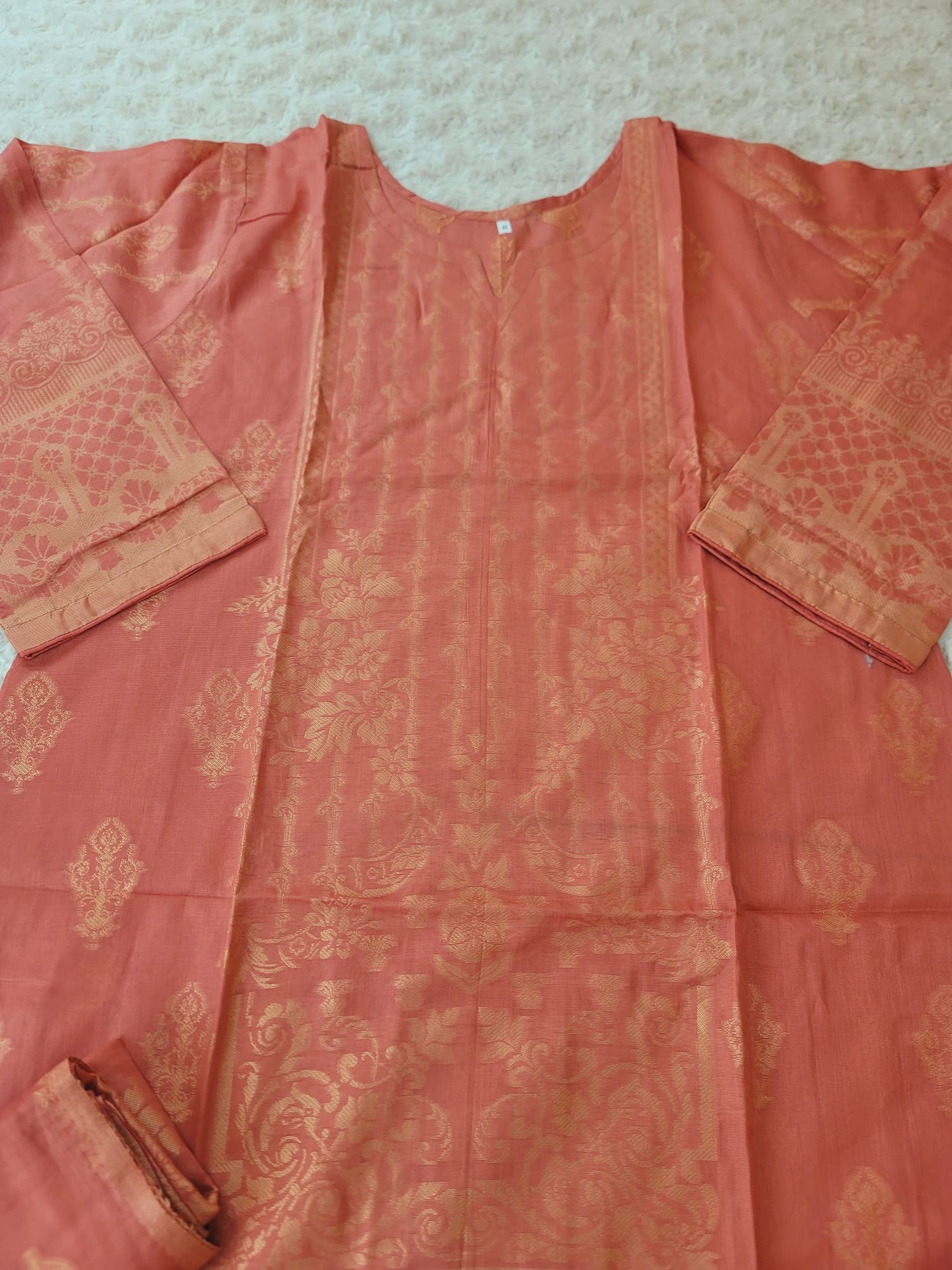 Pakistani Stitched lawn Embroidered Salwar kameez ready to ship
