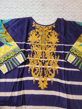 Pakistani linen Embroidered Salwar kameez Ready To Ship