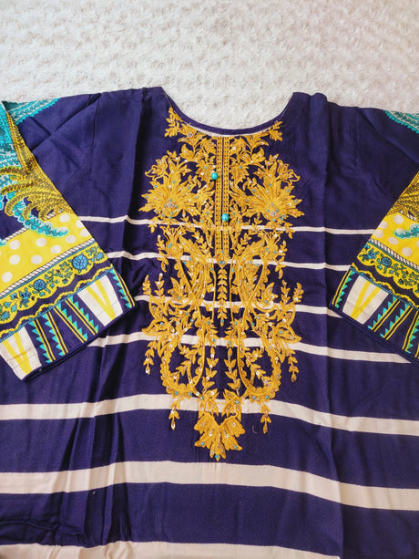 Pakistani linen Embroidered Salwar kameez Ready To Ship