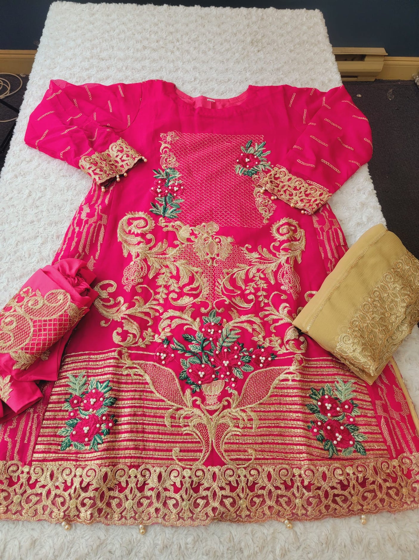 Pakistani Embroidered Party wear  Ready To Ship