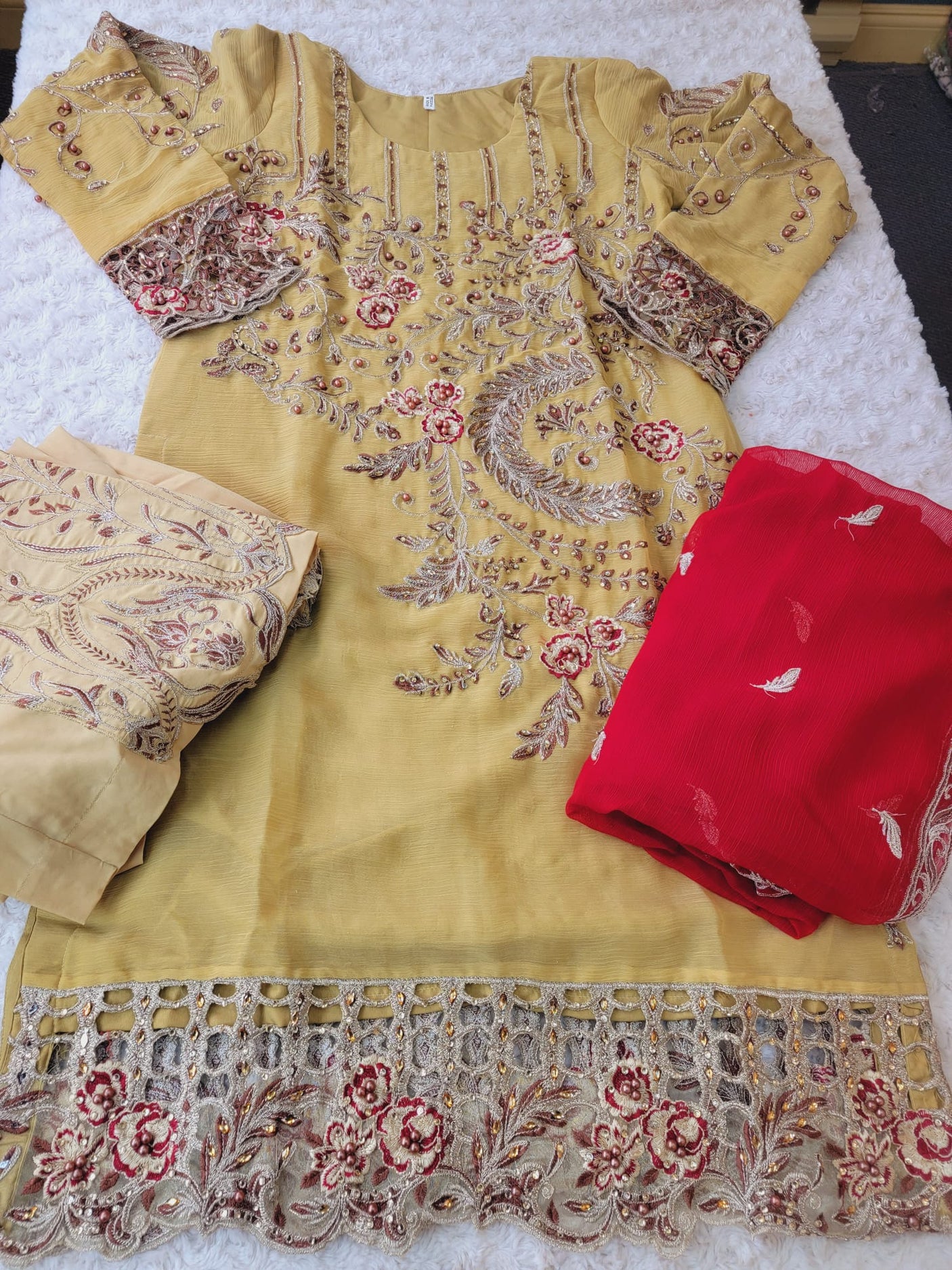 Pakistani Embroidered Party wear  Ready To Ship