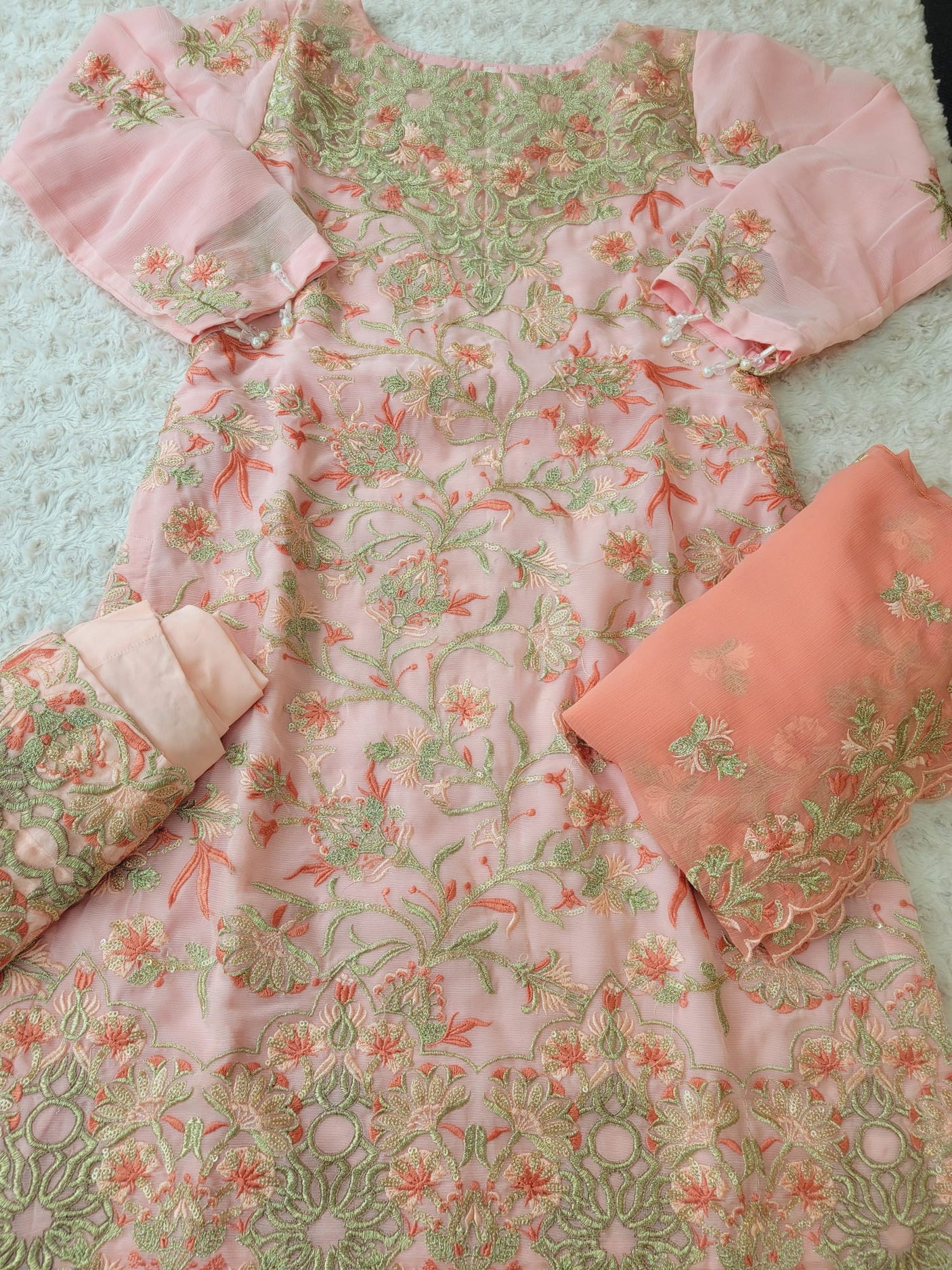 Pakistani Embroidered Party wear  Ready To Ship