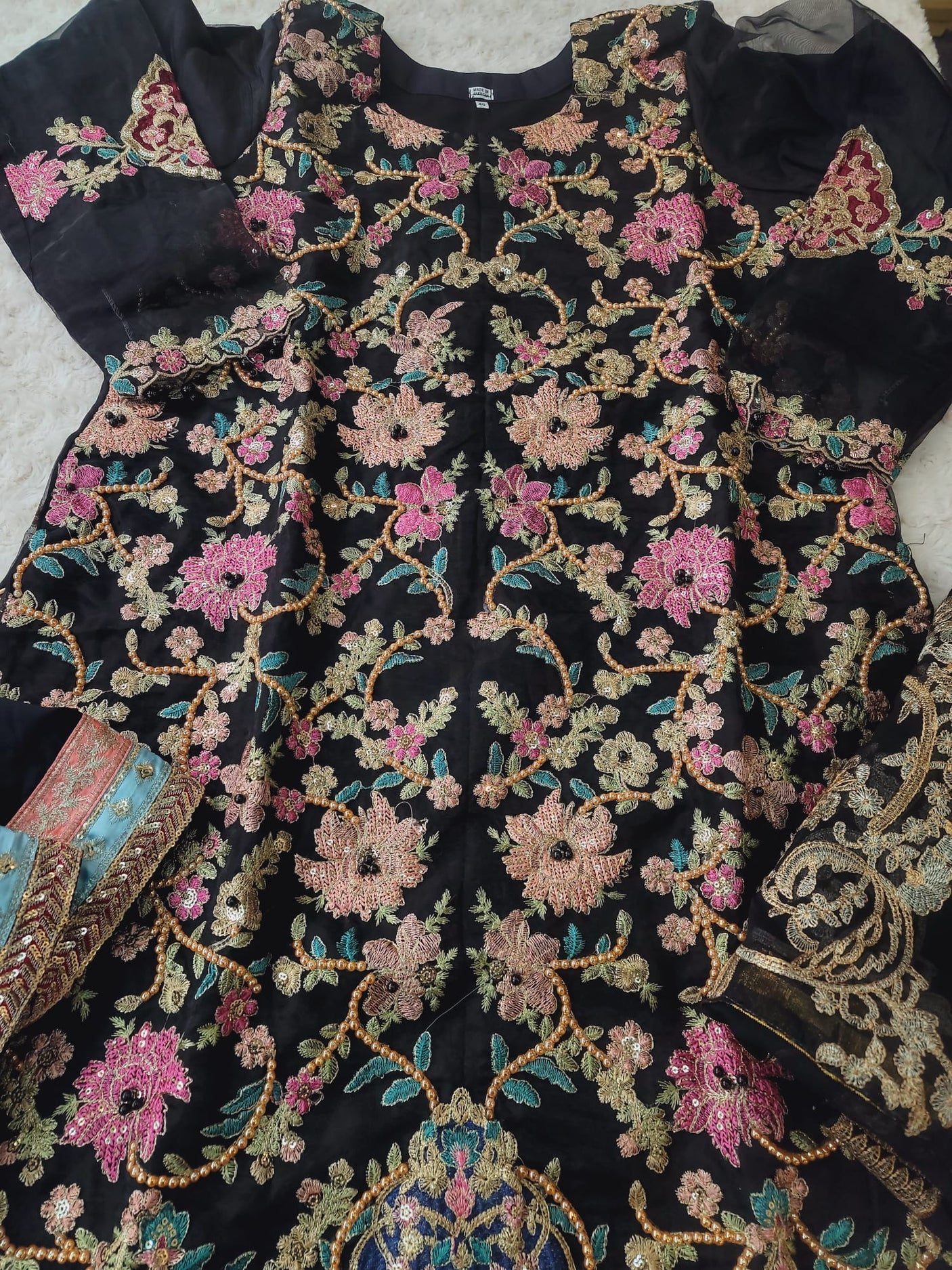 Pakistani Embroidered Party wear  Ready To Ship