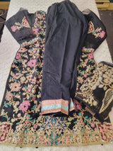 Pakistani Embroidered Party wear  Ready To Ship