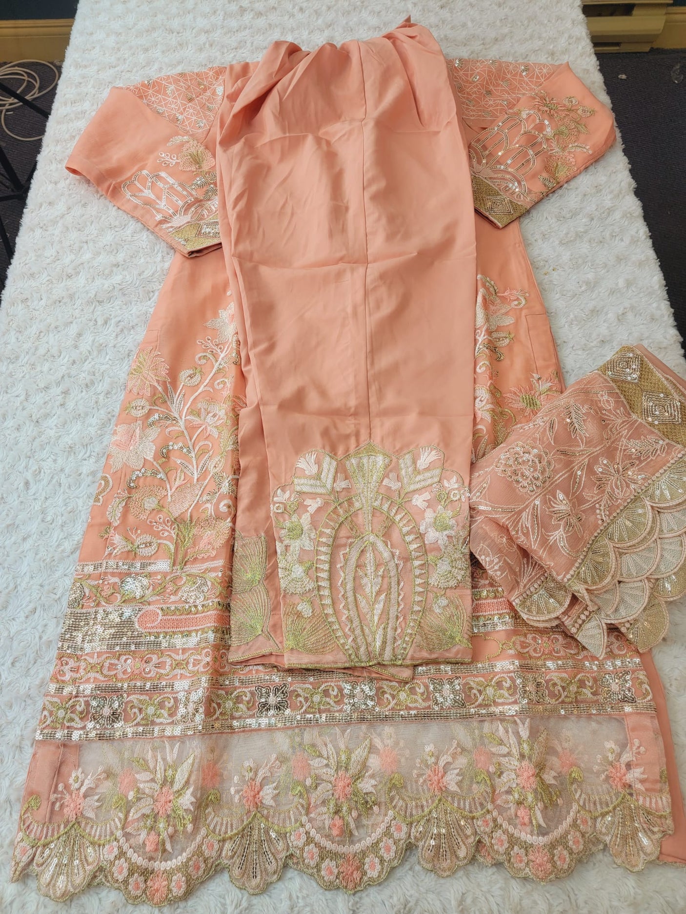 Pakistani Embroidered Party wear  Ready To Ship