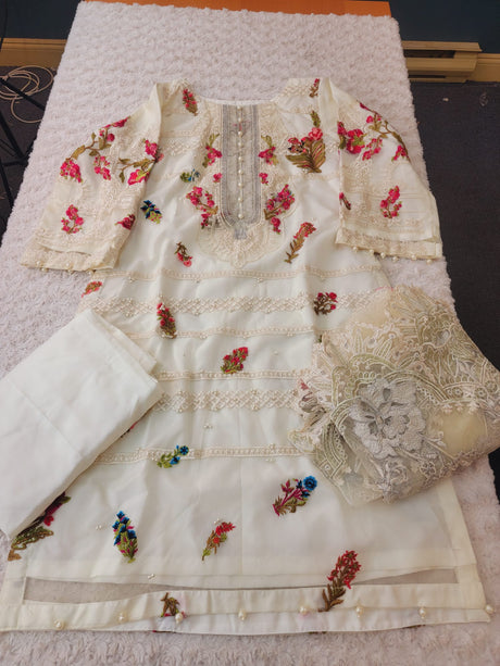 Pakistani Embroidered Party wear  Ready To Ship