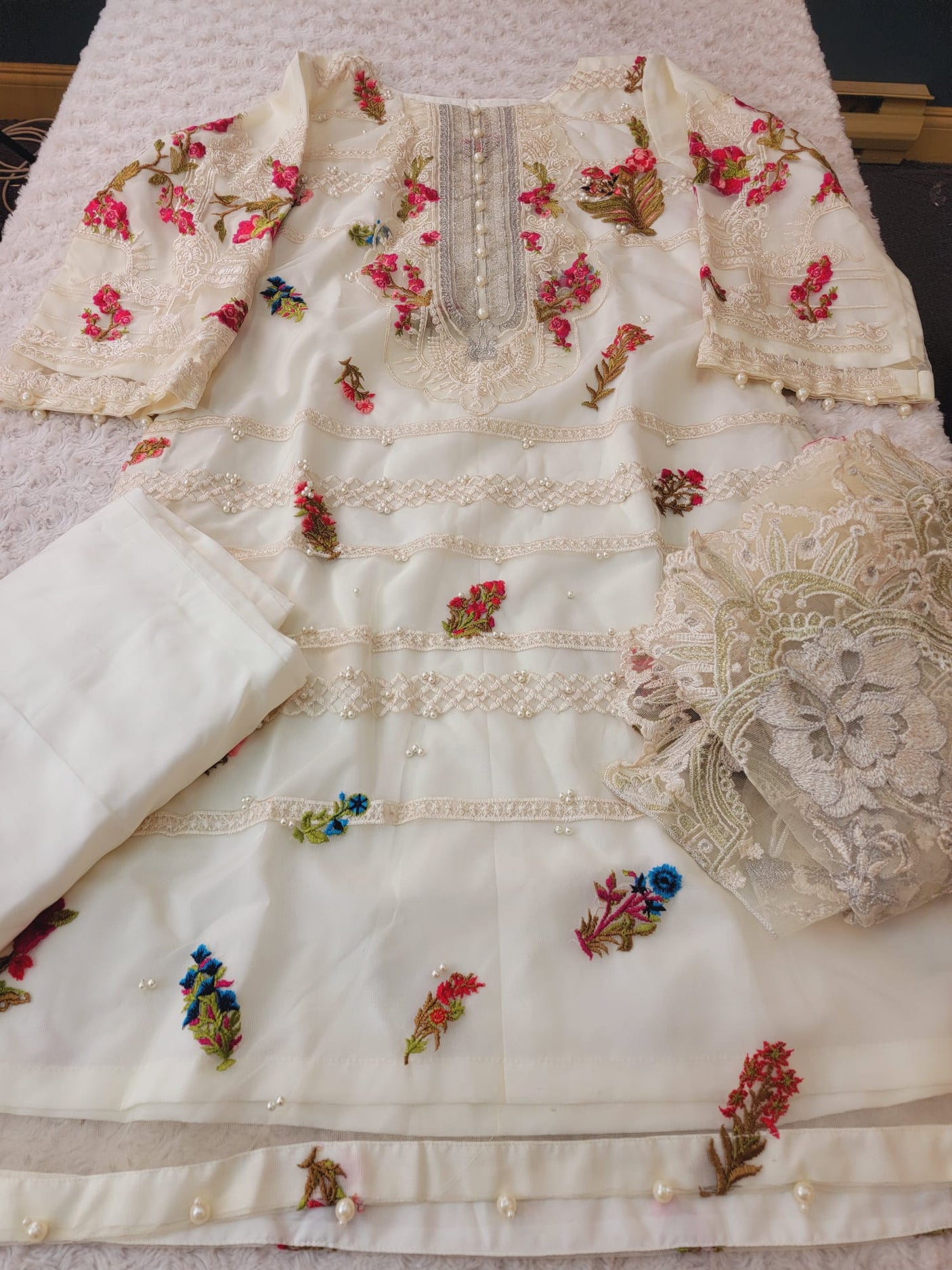 Pakistani Embroidered Party wear  Ready To Ship