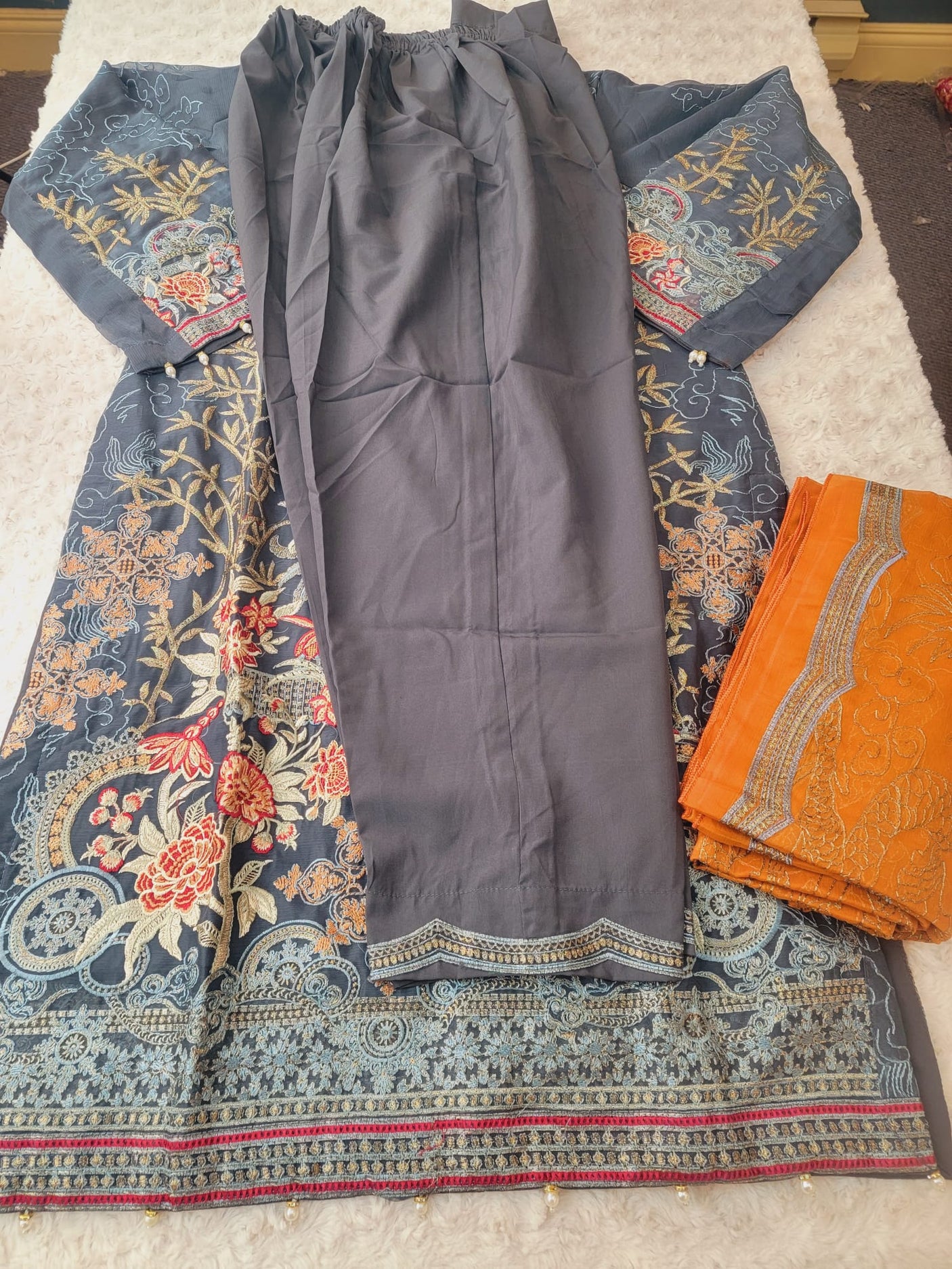 Pakistani Embroidered Party wear  Ready To Ship