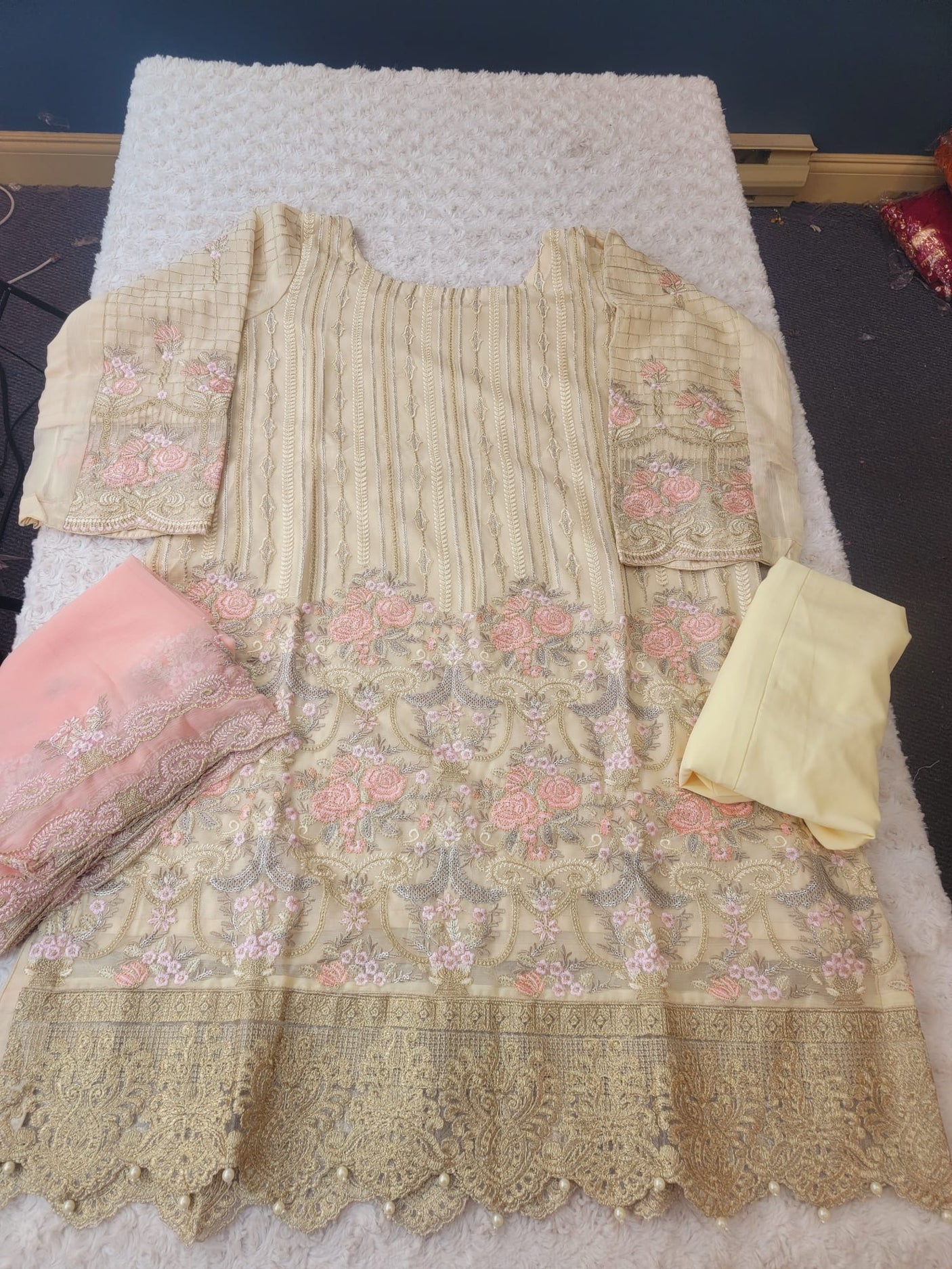 Pakistani Embroidered Party wear  Ready To Ship