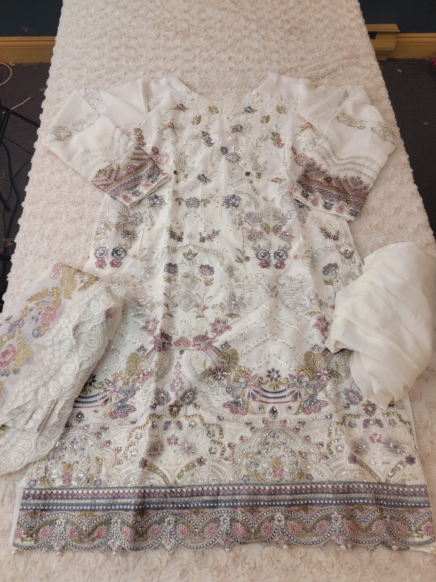 Pakistani Embroidered Party wear  Ready To Ship