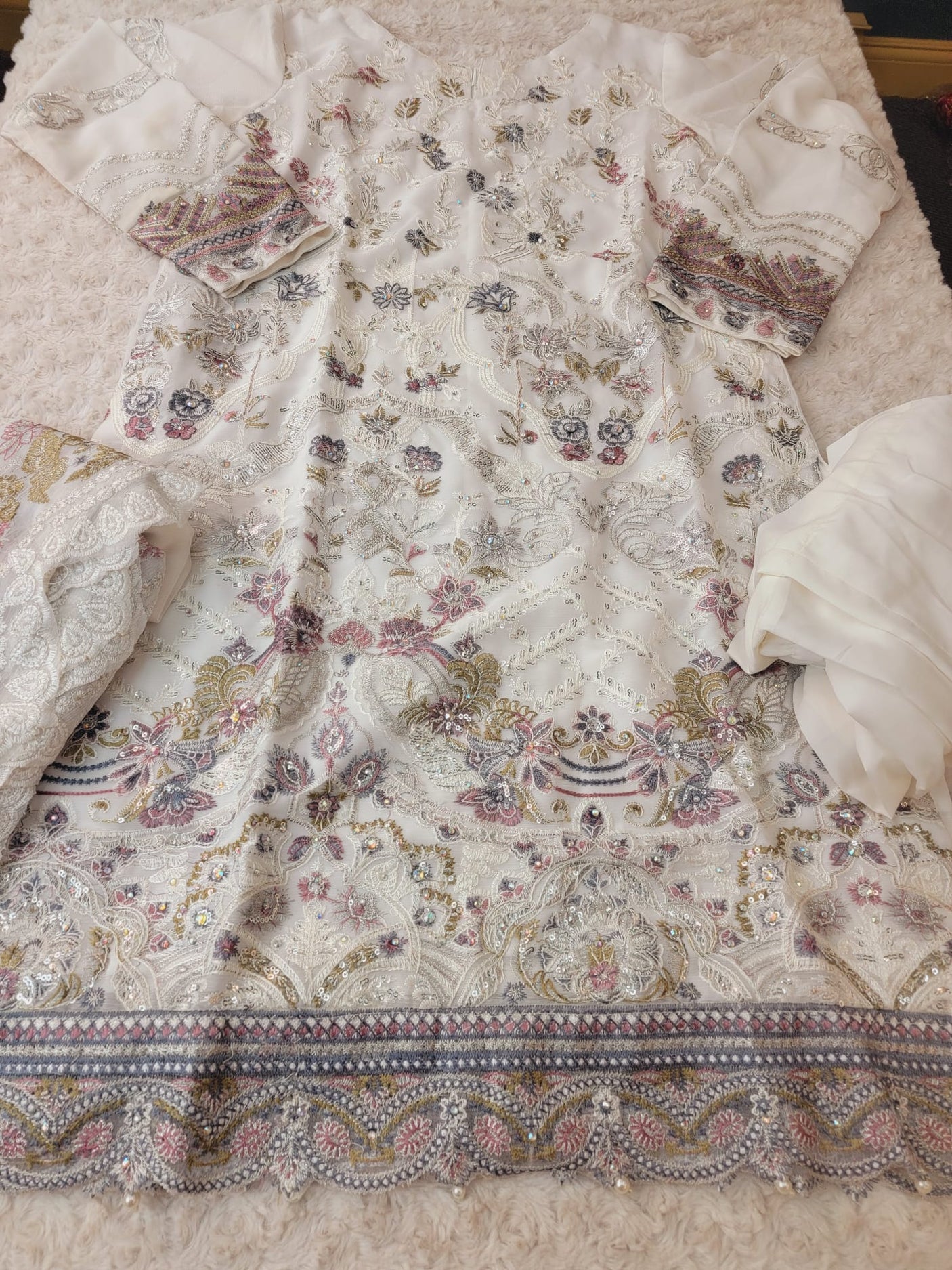 Pakistani Embroidered Party wear  Ready To Ship