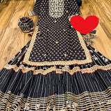 Original Indian boutique collection.with gharara pant and potli bag