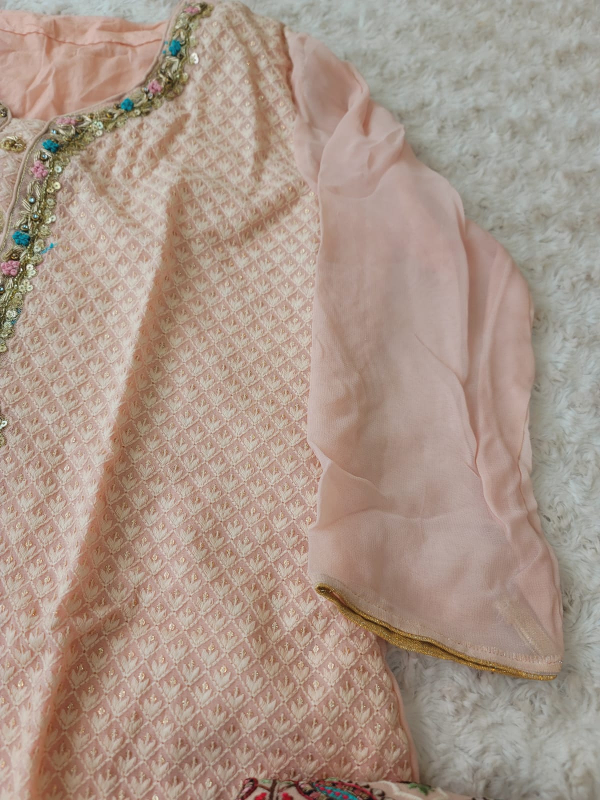 Exclusive Indian boutique collection (zardosi work with skirt)