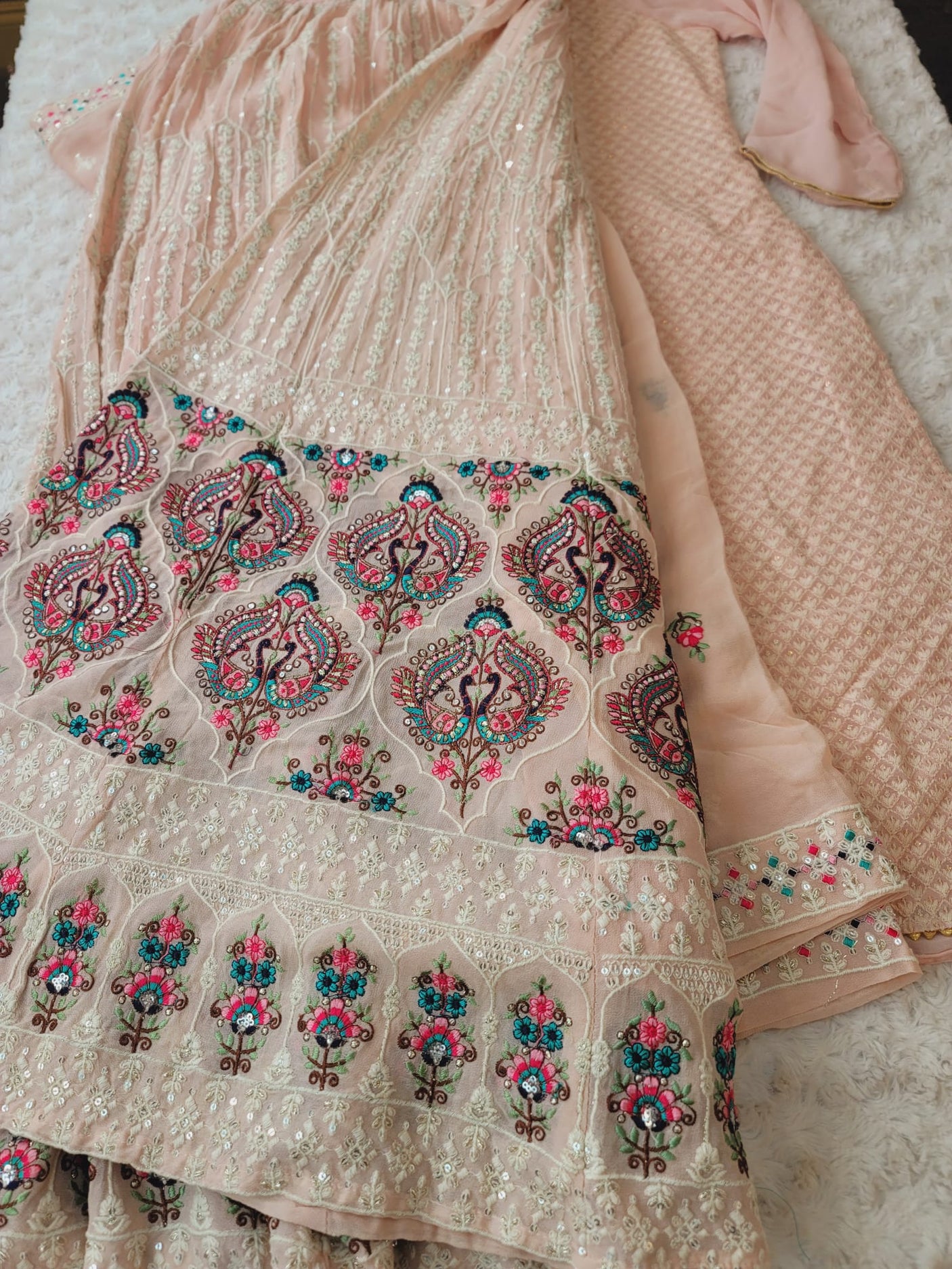 Exclusive Indian boutique collection (zardosi work with skirt)