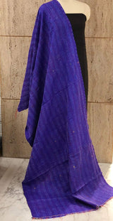 Pure hand stitched, math-stitch silk stoles which can be carried both ways!