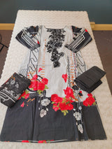 Indian Stitched Embroidery Suit Ready To Ship