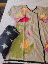 Pakistani lawn Embroidered Salwar kameez Ready To Ship