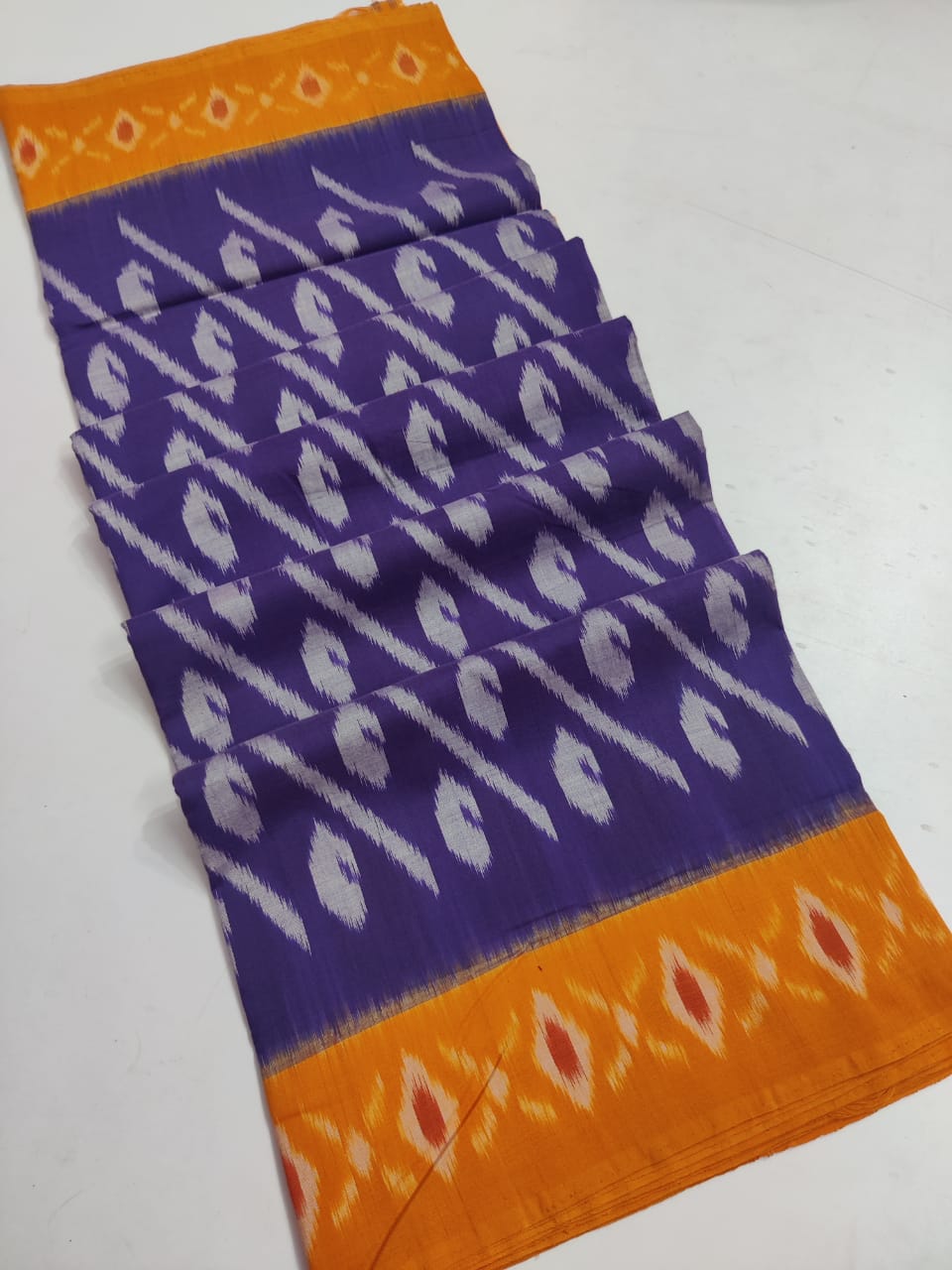 Ikkat saree with bp