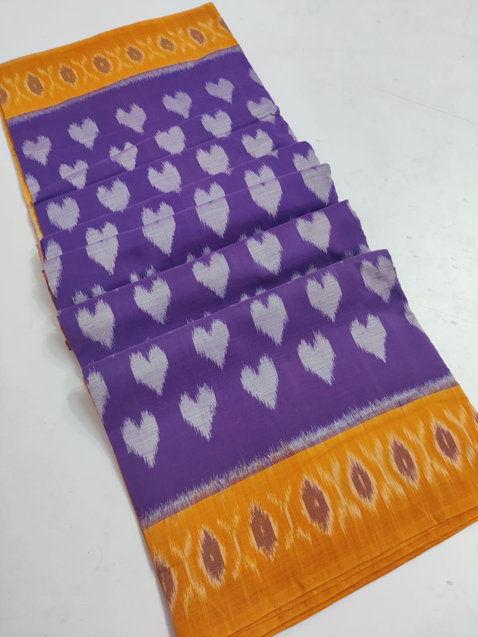 Ikkat saree with bp