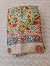 MUNAR SILK COTTON *ORIGINAL DIGITAL PRINT* Saree length (5.5)mtr. Blouse:- banglore(Digital print)