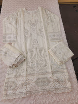 Pakistani Stitched Embroidery Party Wear Dresses Ready To Ship
