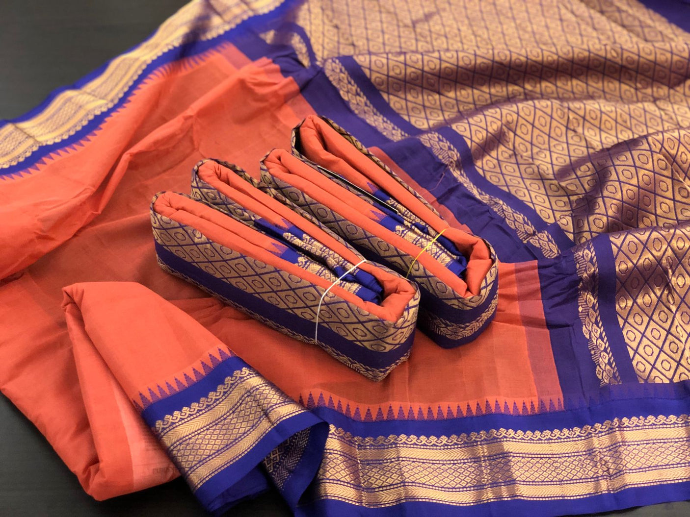 Pure Cotton Mina Gadwal