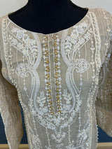 Pakistani Stitched Embroidery Party Wear Dresses Ready To Ship