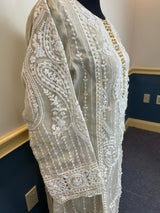 Pakistani Stitched Embroidery Party Wear Dresses Ready To Ship